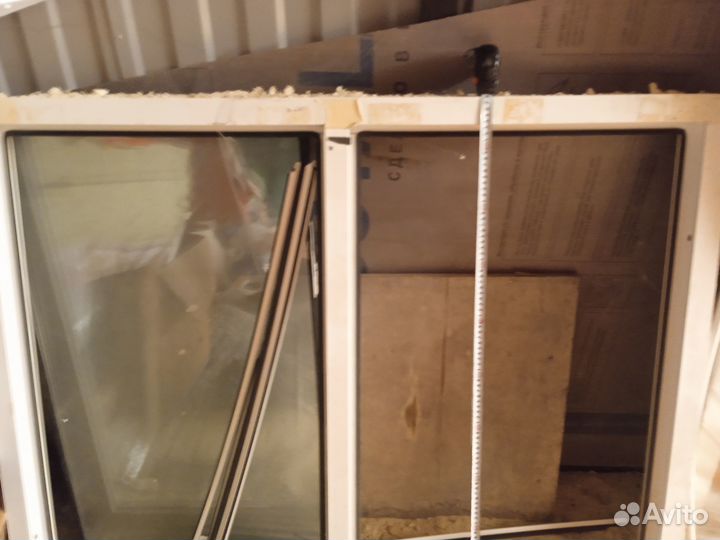 Окна пластиковые бу глухое