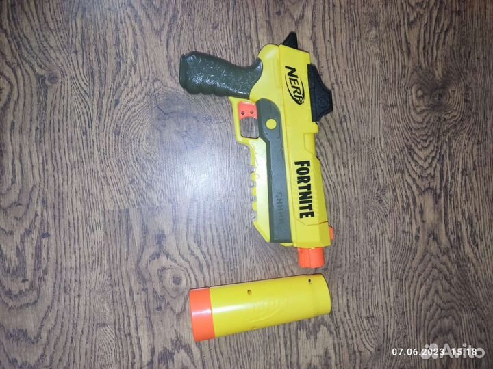 Пистолет nerf fortnite
