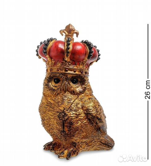 Статуэтка Сова с короной A2098498