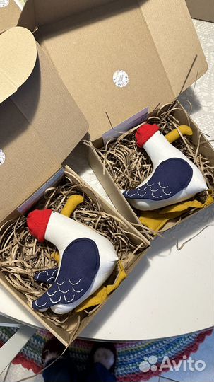 Интерьерная игрушка Чайка