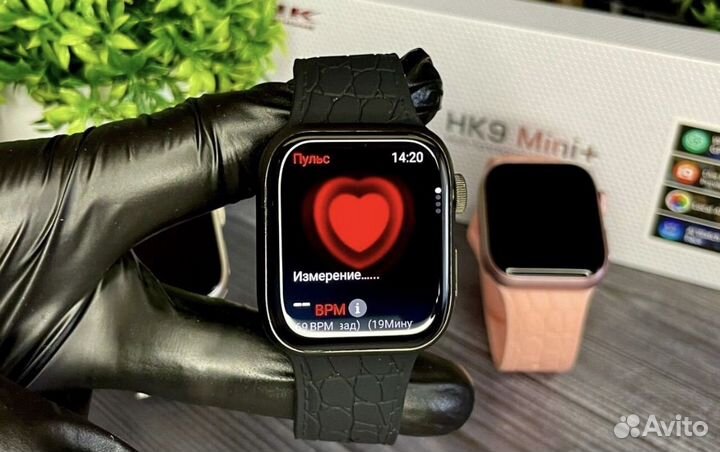 Часы Apple Watch 9 44mm (2 ремешка, Гарантия)