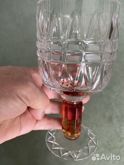 Бокалы, фужеры,рюмки богема(зайдите профил)