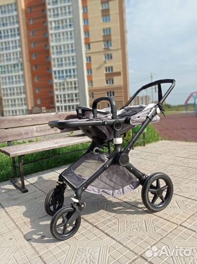 Коляска bugaboo fox 2 в 1 серая