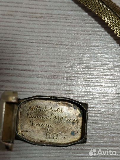 Антикварные, позолото, Швейцарские часы 