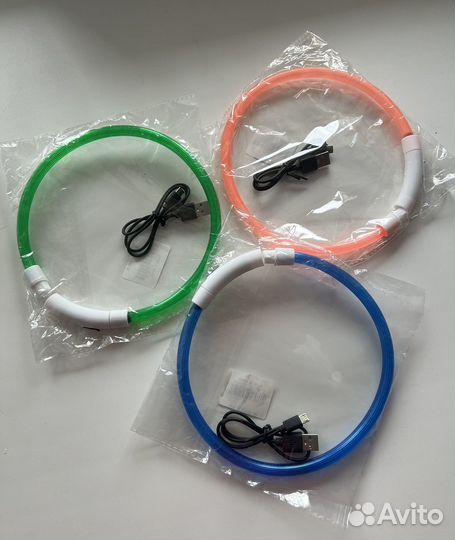 Ошейник светящийся