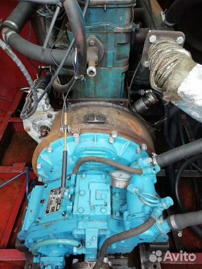 Дизельный двигатель на катер