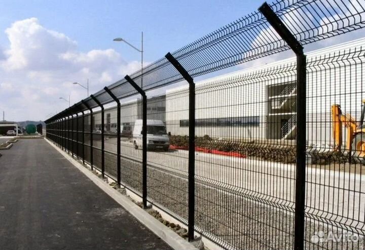 Забор металлический за 1 день быстро