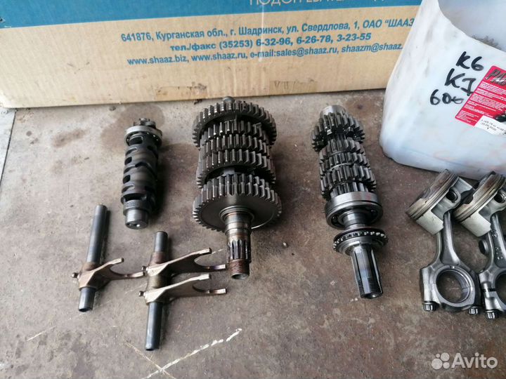 Кпп suzuki gsxr 600 k6 k7