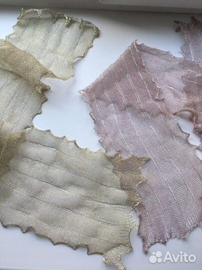 Шарфик легкий люрекс СССР