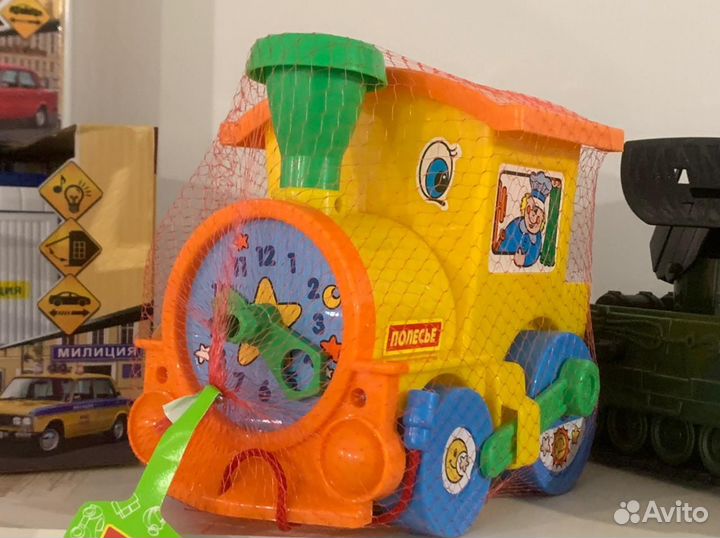 Каталка сортер паровоз Полесье