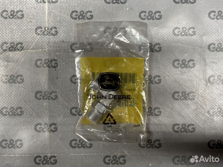 Фитинг переходника KK49079 Джон Дир