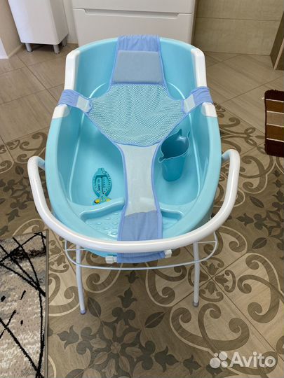 Детская ванночка с подставкой. Комплект