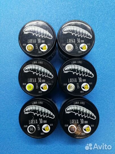 Силиконовая приманка Libra Lures Larva 30