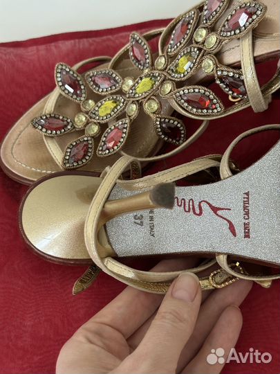 Босоножки женские 37 размер Rene Caovilla