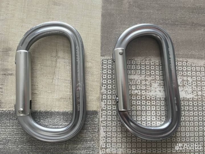 Карабины алюминиевые без муфты Camp oval XL