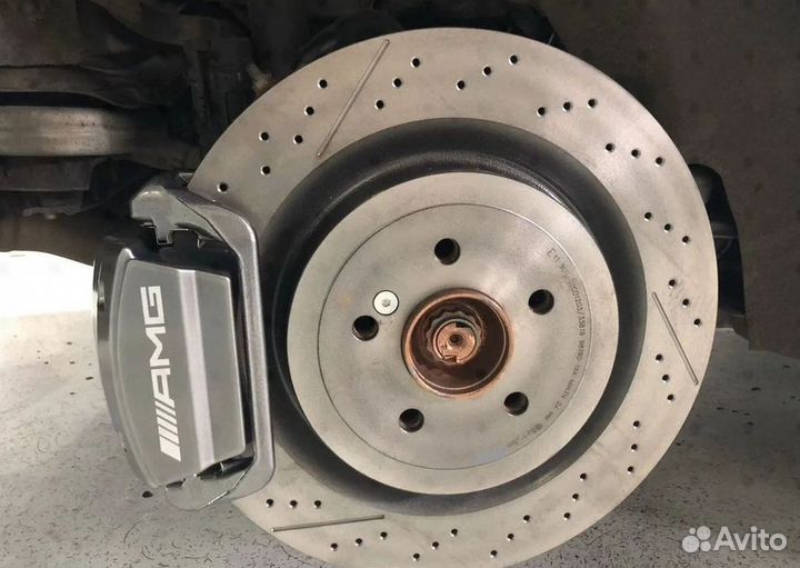 Тормозной диск задний Mercedes W222 AMG