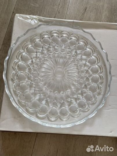 Тарелка большая для фруктов, торта