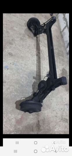 Задняя балка ланос шевроле,заз сенс