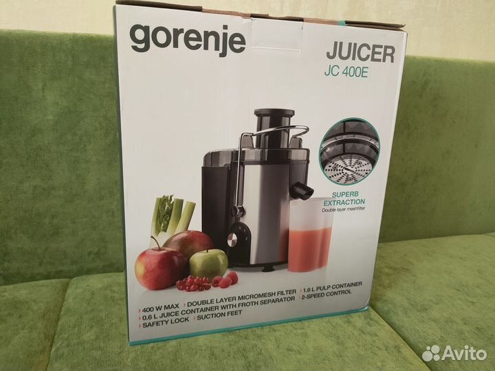 Соковыжималка Gorenje JC400E Новая