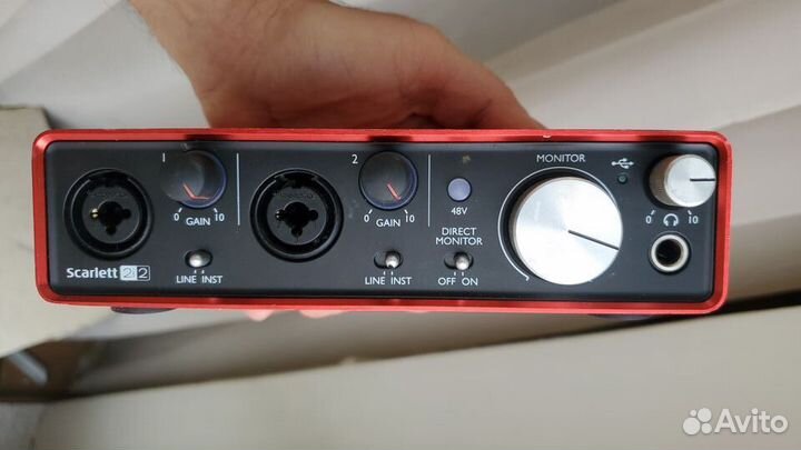Звуковые карты Focusrite Scarlett