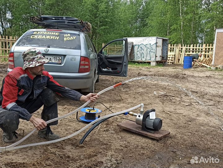 Бурение скважин на воду (Абиссинская скважина)