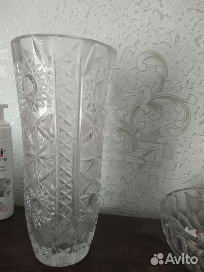 Ваза хрустальная СССР