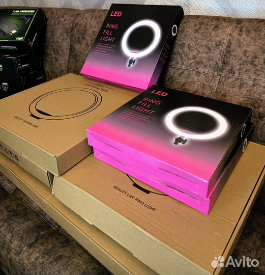 Кольцевая светодиодная лампа Ring Fill Light LED 2