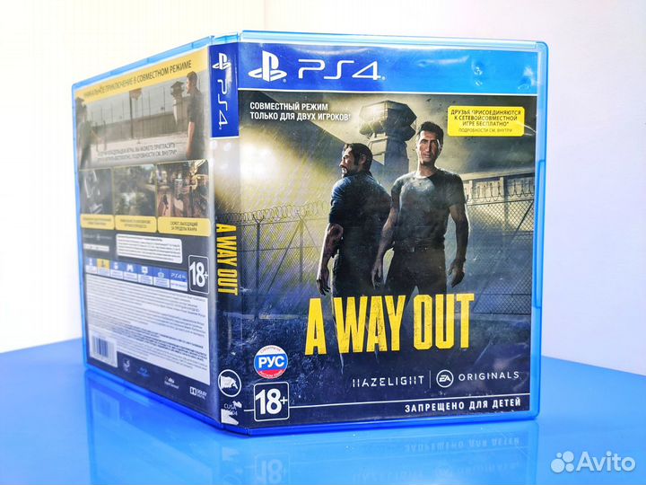 A Way Out (PS4) Б/У Диск