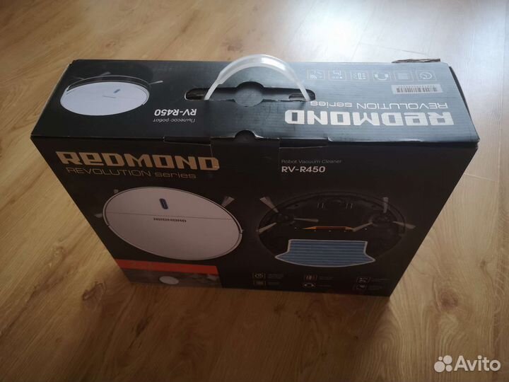 Робот пылесос redmond rv r450
