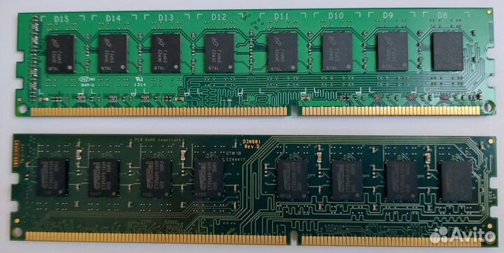 Оперативная память 4Gb DDR3 1333MHz Crucial