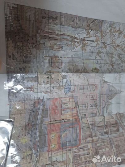 Остатки от набора для вышивки крестом