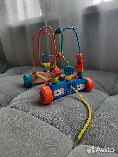 Детский игровой лабиринт машинка