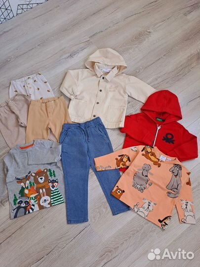 Пакет вещей на мальчика 98