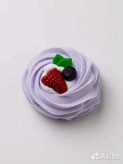 Мыло ручной работы пирожное, подарок