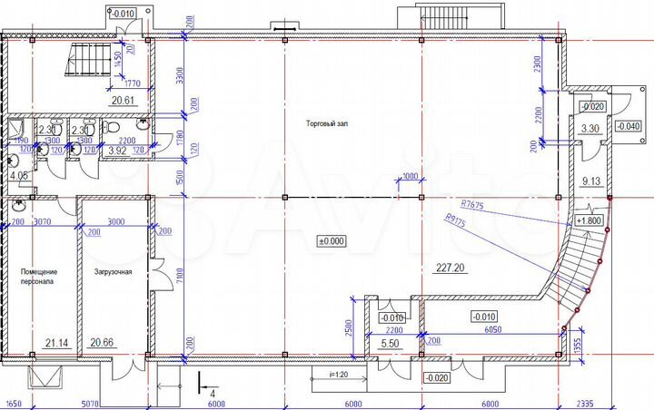 Свободного назначения, 695 м²