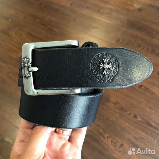 Ремень из натуральной кожи Chrome Hearts