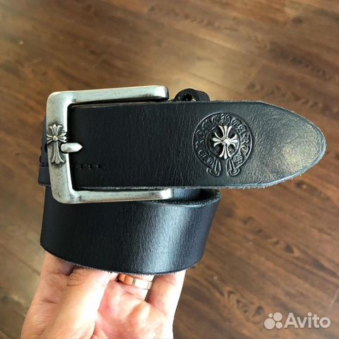 Ремень из натуральной кожи Chrome Hearts