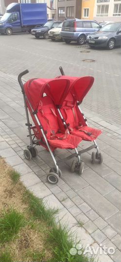 Прогулочная коляска для двойни