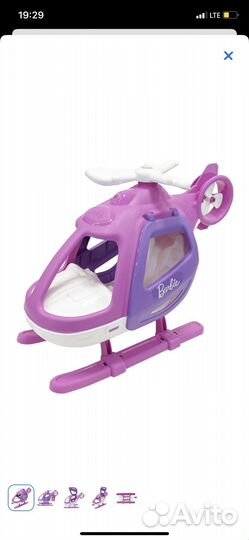 Самолет барби