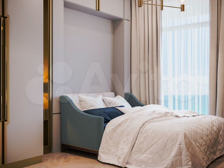 Апартаменты-студия, 21 м², 2/8 эт.