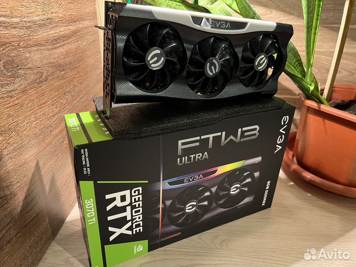 Видеокарта rtx 3070Ti 8Gb
