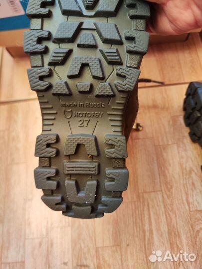 Зимние ботинки котофей 27