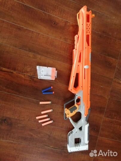 Nerf raptorstrike, Винтовка нёрф, оружие нёрф, авт