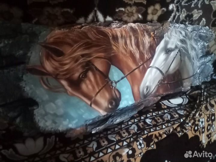 Картина лошадь