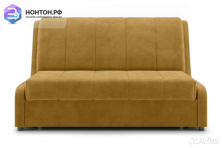 Диван аккордеон Вернисаж горчичный