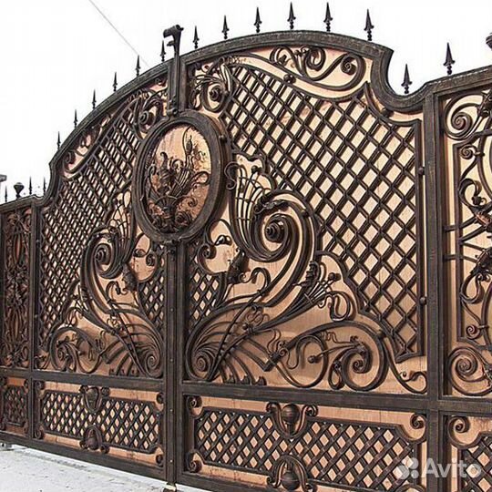 Кованые ворота беспроцентная рассрочка