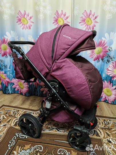 Детская коляска 2 в 1 Riko Brano Natural