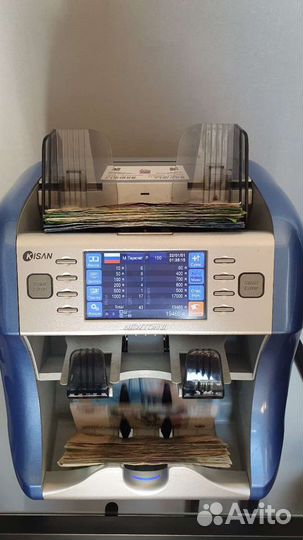 Счетчик банкнот Kisan newton pf linux 17г.в