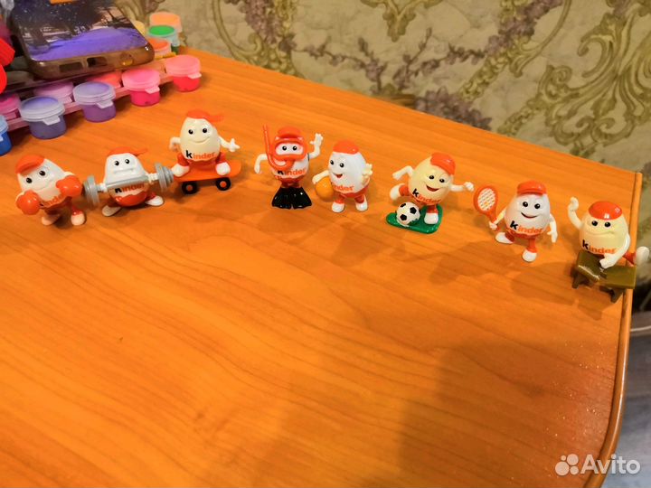 Серия киндер - сюрприз. Киндерино спорт