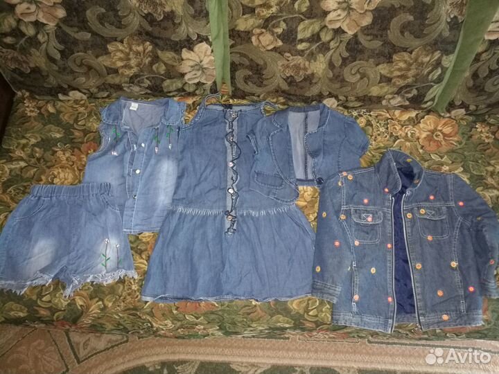 Вещи на девочку пакетом 116-122